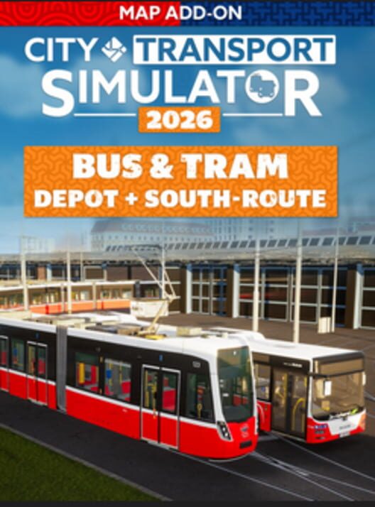 City Transport Simulator 2026 Map DLC Tram Depot Southern Route 2026 Cobyxc 