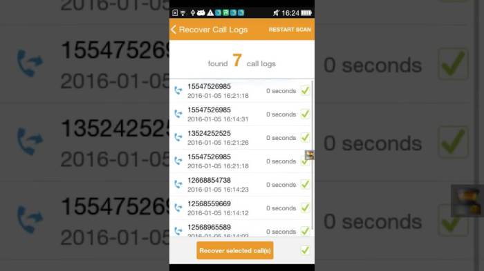 How Does Android Call Log Recovery Work? How to retrieve deleted call log on android