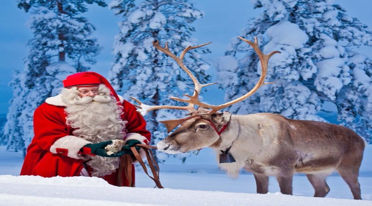 Live in christmas lake village or holiday village on streets with names . Santa Claus Returns To North Pole Norad Tracks Enthralling Netizens Trending News The Indian Express