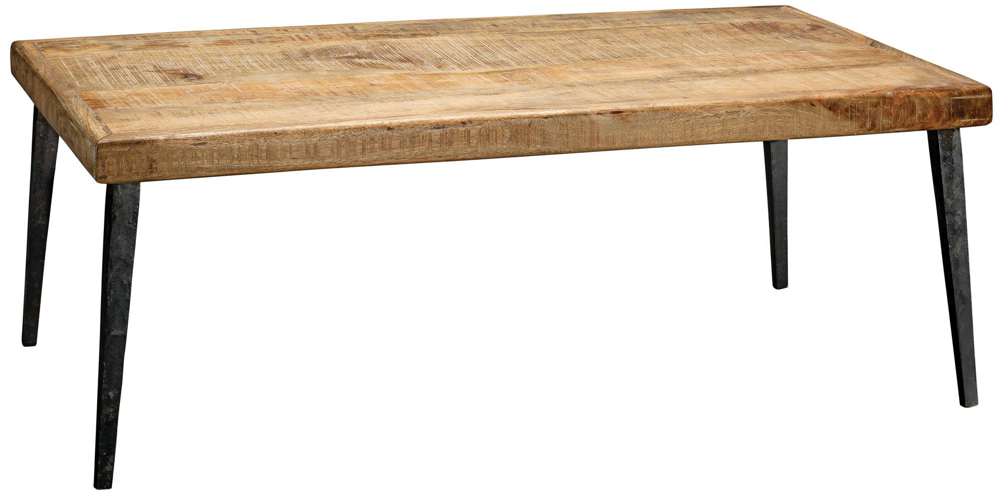 Modern Farmhouse 44 Wide Natural Mango Wood Coffee Table 20t50 Lamps Plus