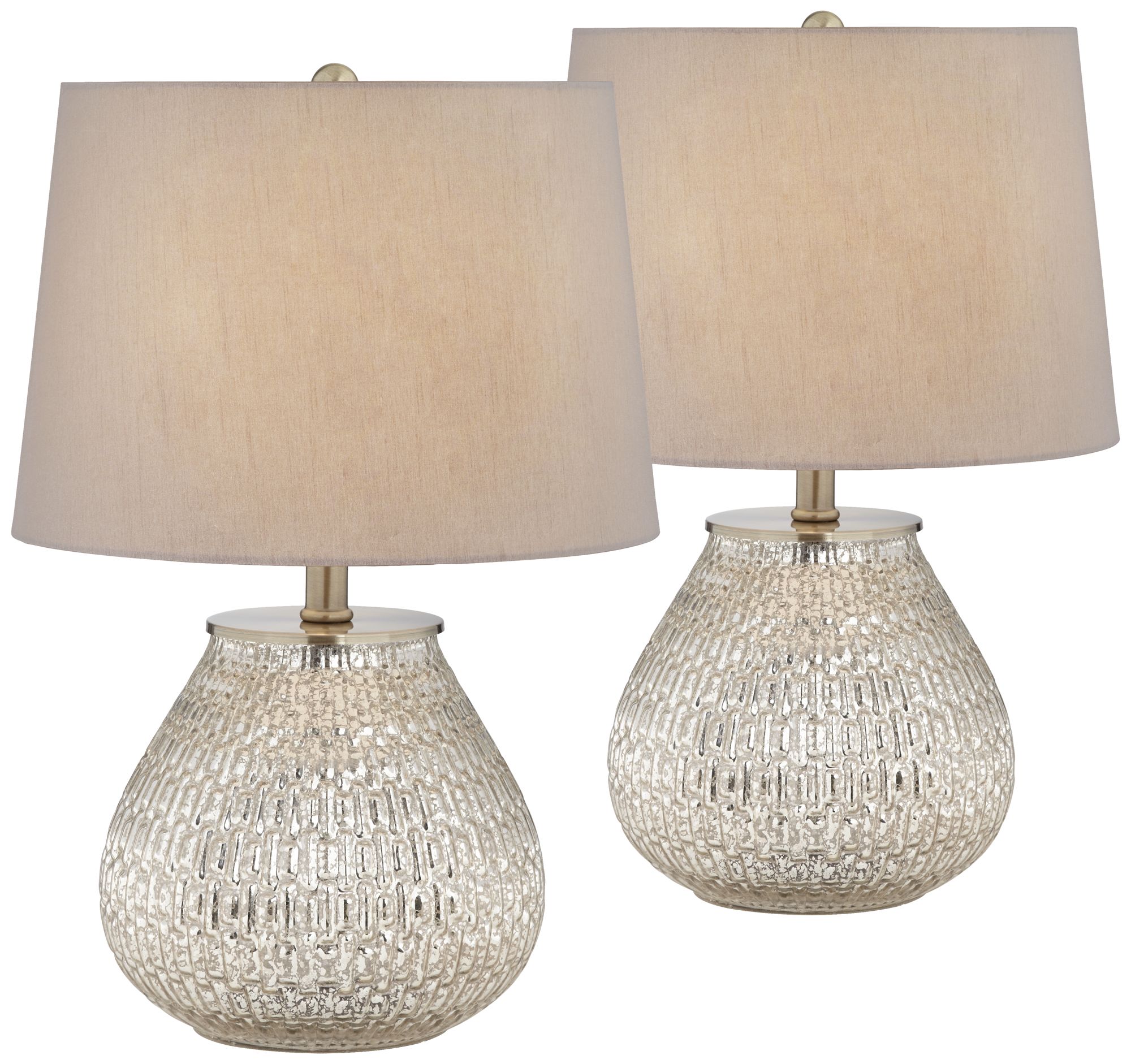 Gray, lamp sets, bedroom, table lamps
