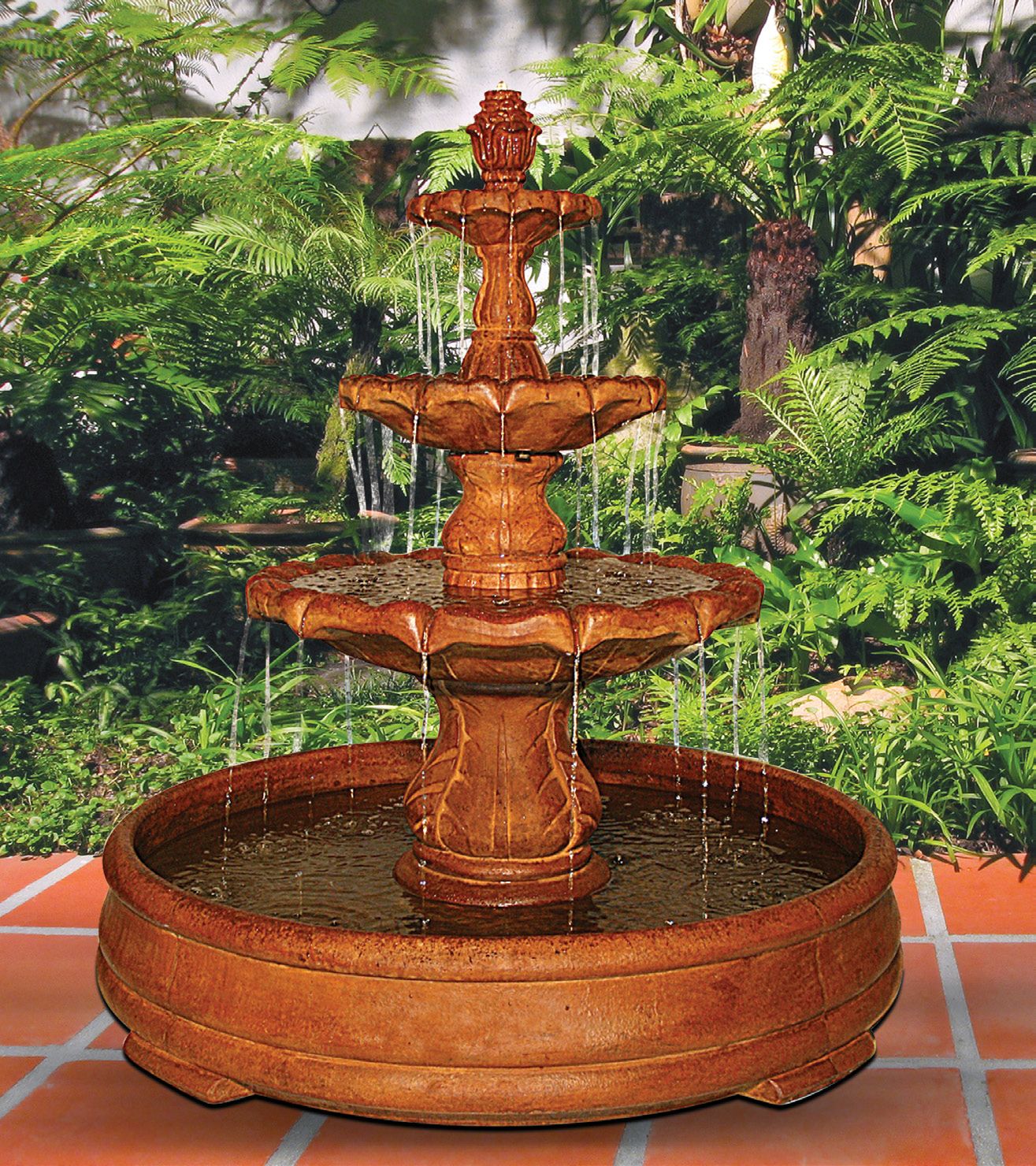 outdoor fountains patio & garden water fountains lamps plus on lamps plus outdoor fountains