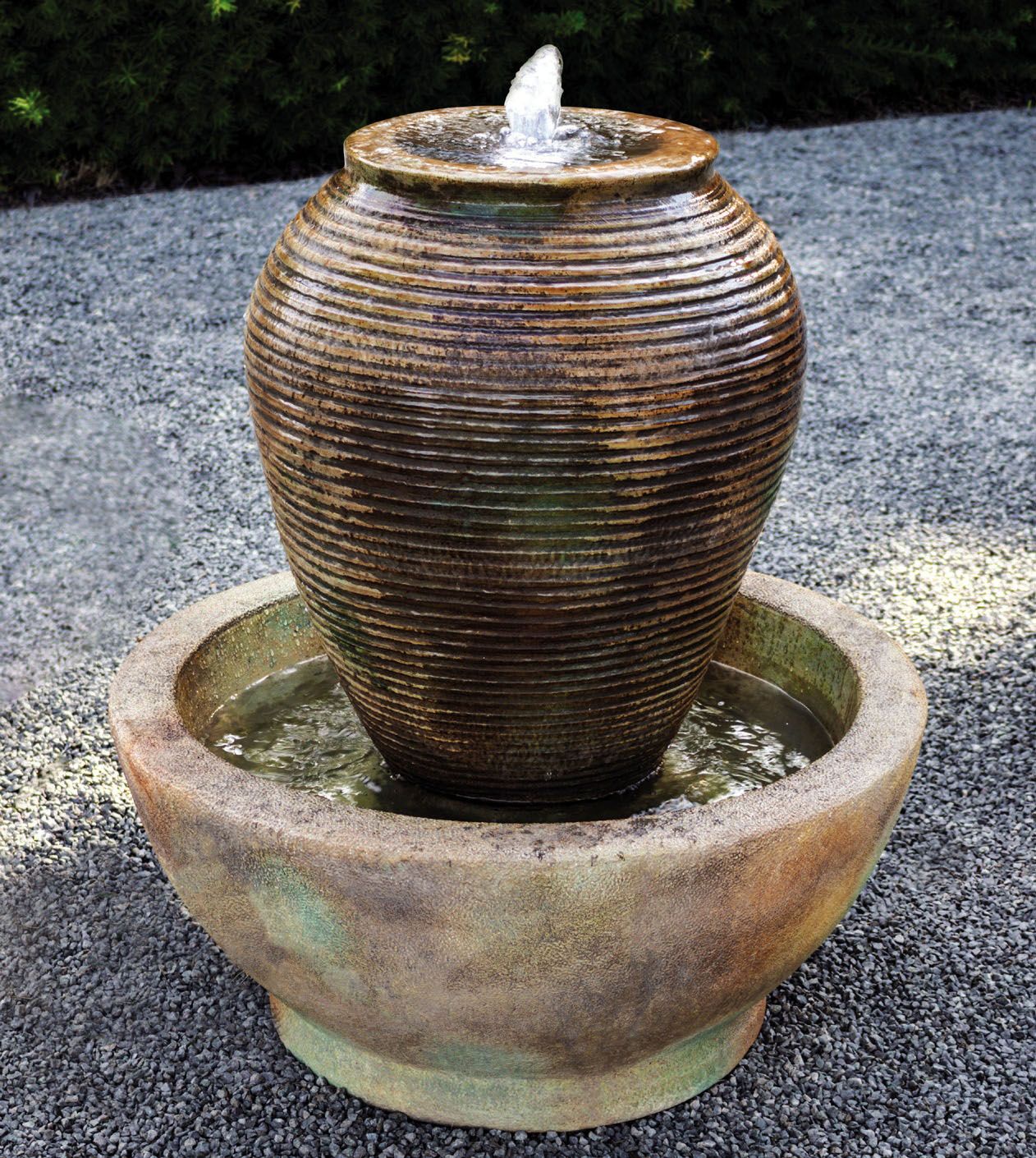 shimmering urn 33 1/2"h relic nebbia led outdoor fountain 95m03 on outdoor urn fountains