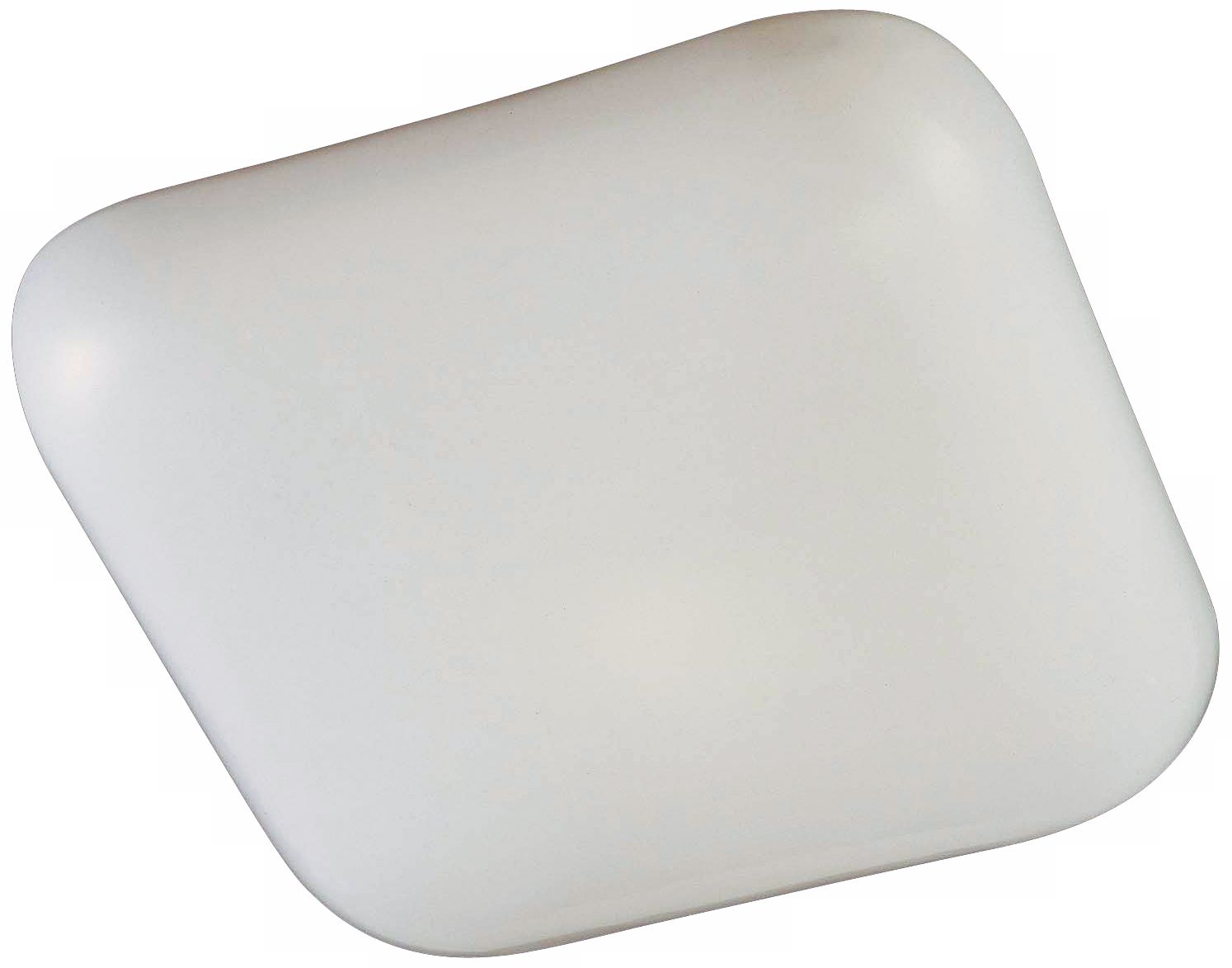 Square Kitchen Fluorescent 19" Wide Ceiling Light Fixture ...