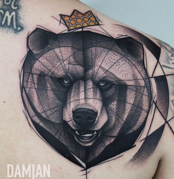 47 Tatuaggi Con Gli Orsi (Con Significato) 618_x_600_jpg