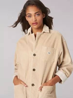 womens vintage modern corduroy barn jacket womens jackets vests lee on women's corduroy barn jacket