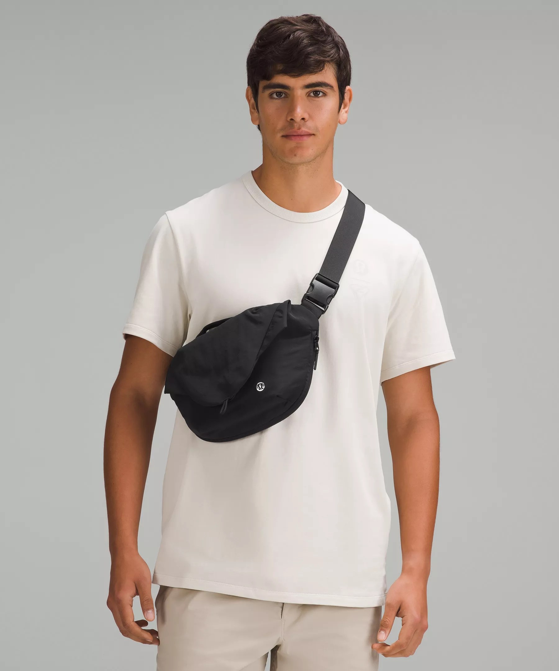 Lululemon Curved Crossbody Bag 3l In Black ModeSens LU9BSJS 0001 7