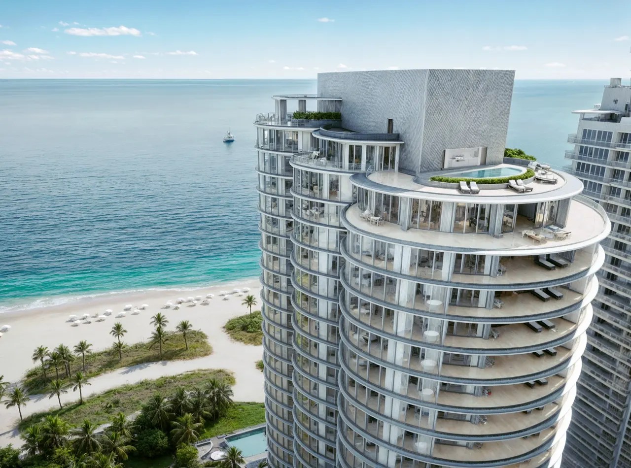 Mansion Sized Miami Beach Penthouse With Its Own Rooftop Pool Lists For