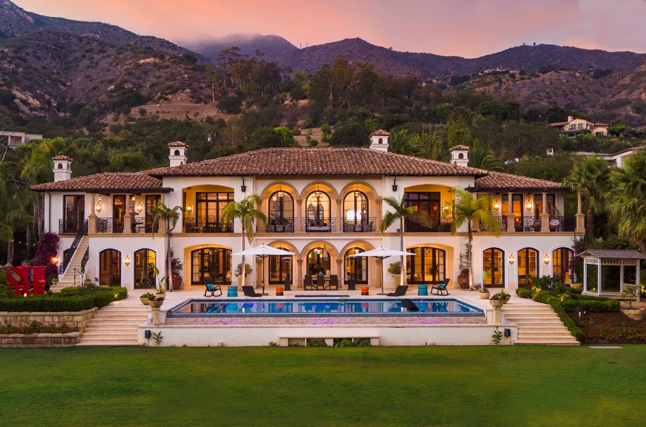 Inside The Montecito Villa Where Harry And Meghan Filmed Their