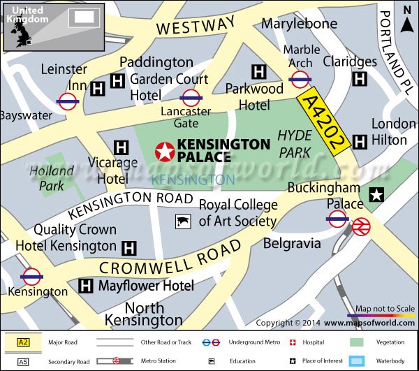 London Tube Map Kensington At Raymond Eudy Blog Kensington Palace Location Map 