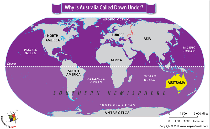 Australia is known as Land Down Under Answers