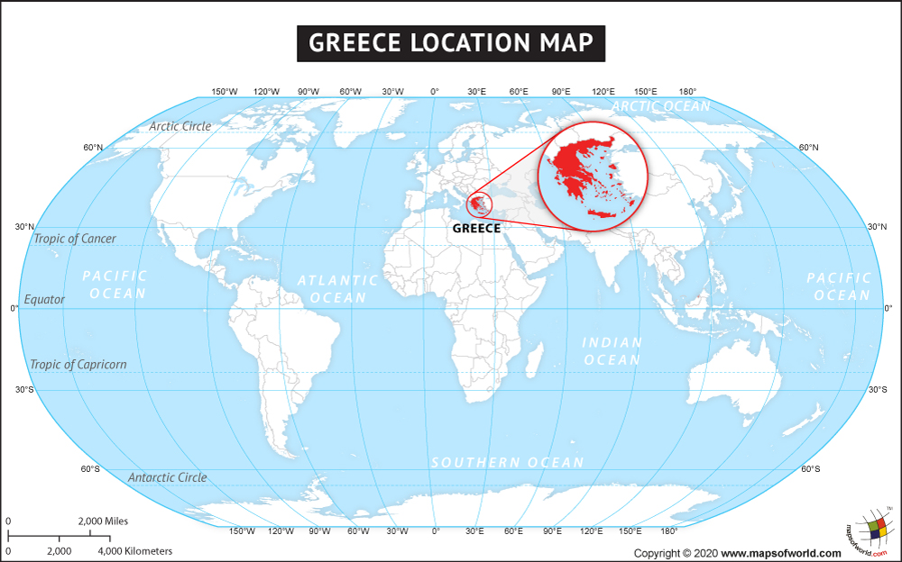 Where Is Greece Where Is Greece Located Greece Location Map 