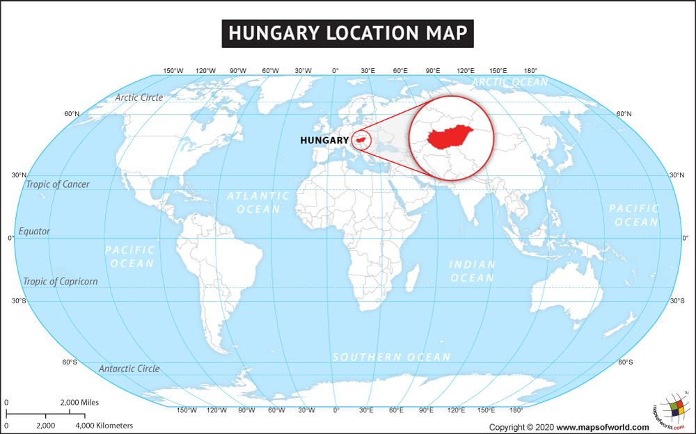 Where Is Hungary Where Is Hungary Located Hungary Location Map 