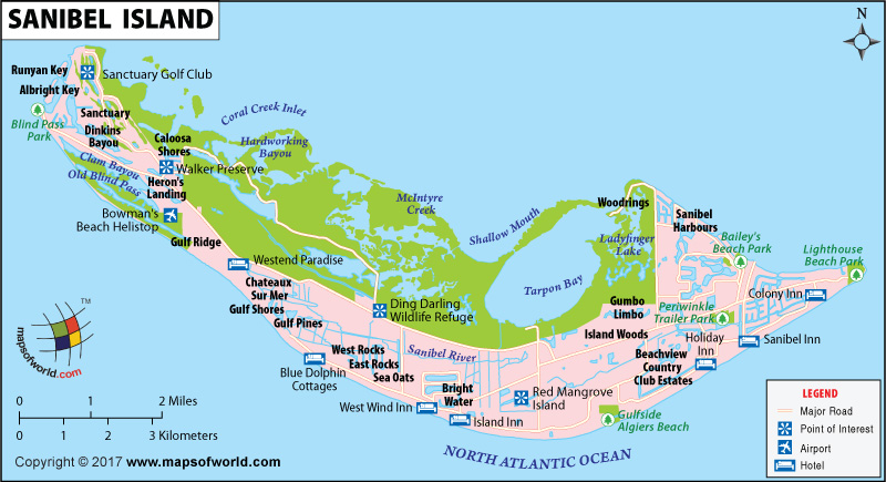 Sanibel Captiva Island Map Sanibel Island Map CXIJCO Sanibel Island Map 
