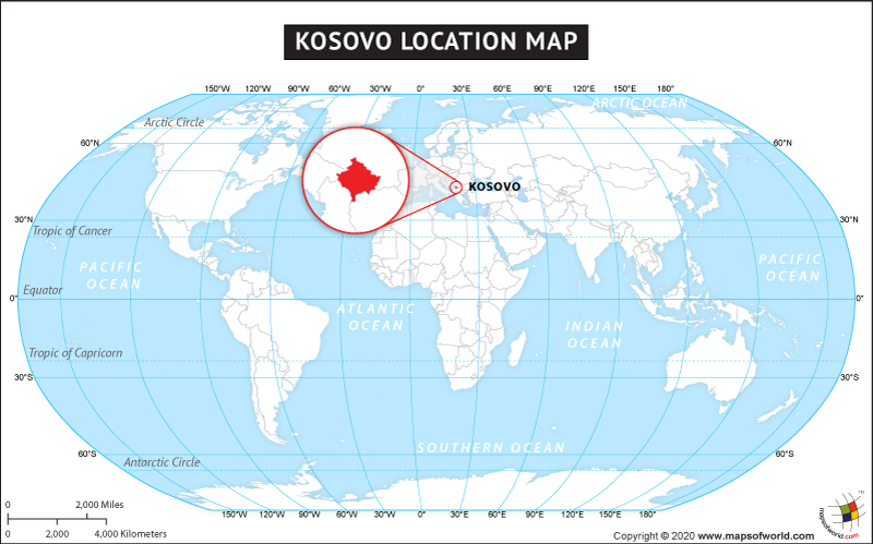 Where Is Kosovo Located Where Is Kosovo Located Kosovo Location Map 
