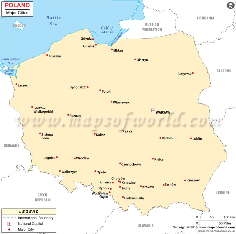 Map Of Poland With Cities 17 Best Cities In Poland To Visit In 2025 Poland Major Cities Map 