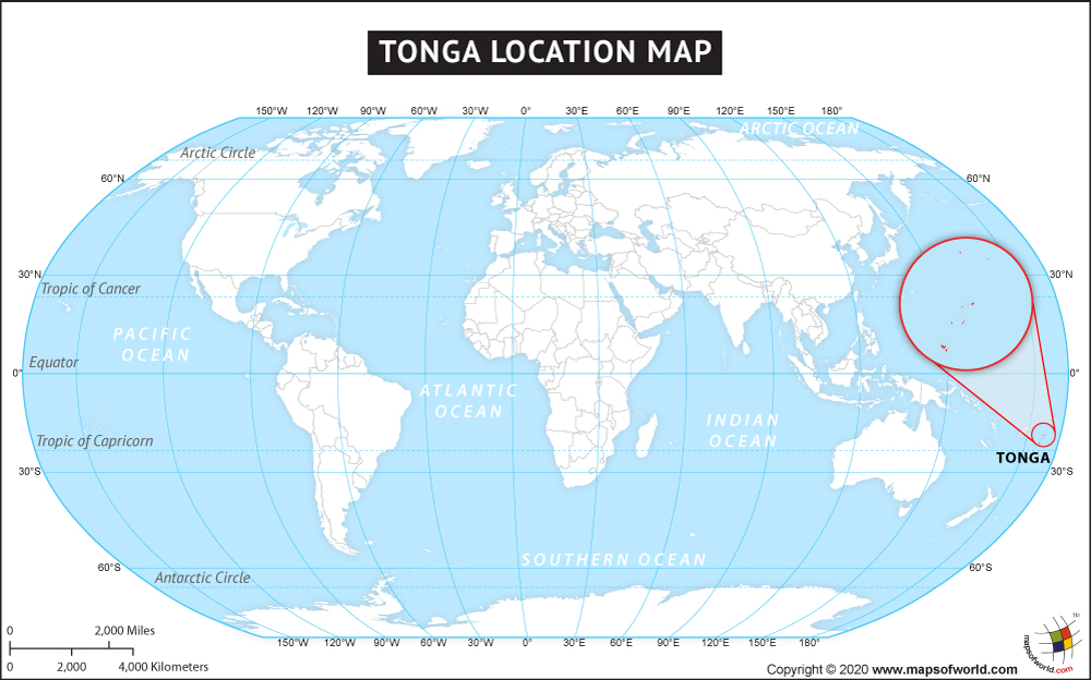 Tonga Map Map Of Tonga Collection Of Tonga Maps Tonga Map 