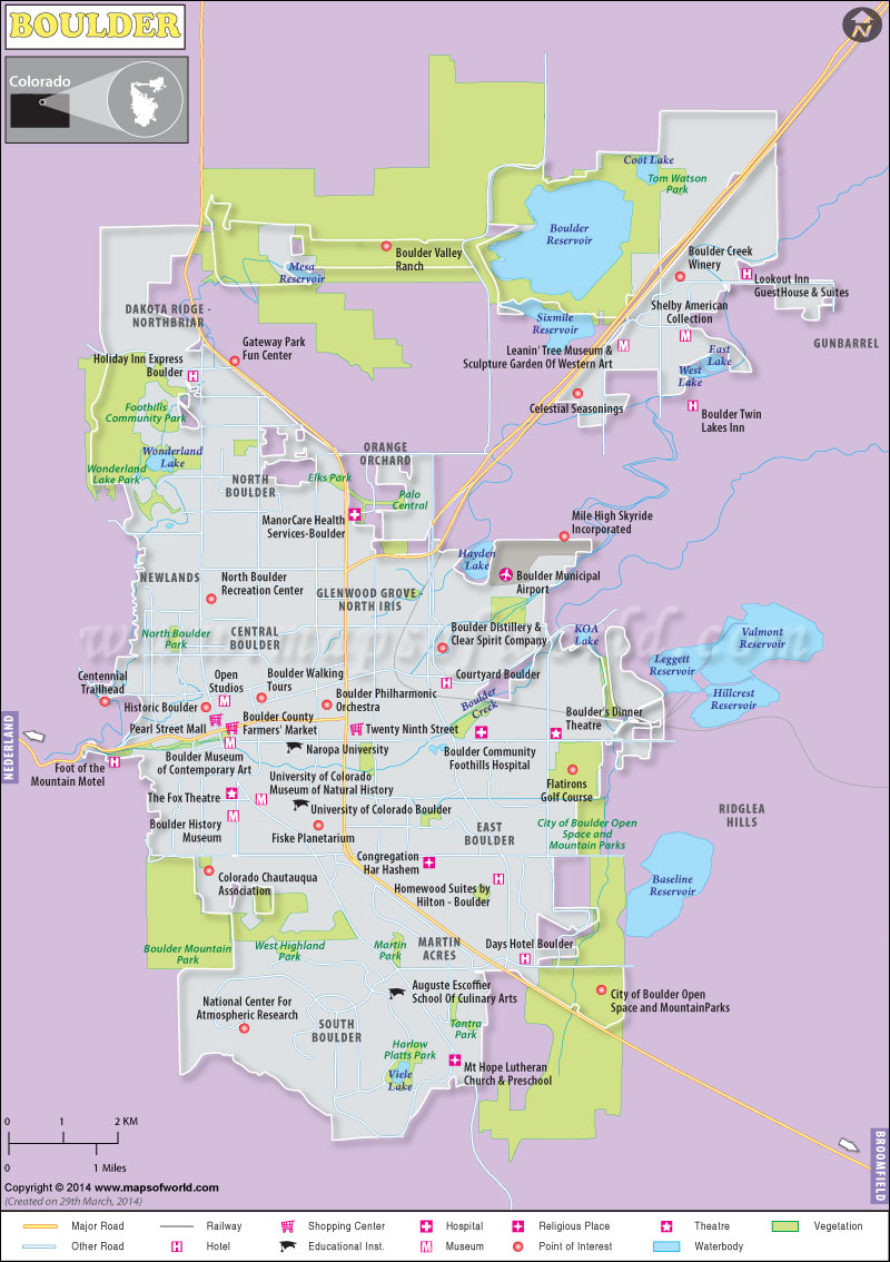 Boulder Time Your Quick Amp Easy Guide Boulder Map 