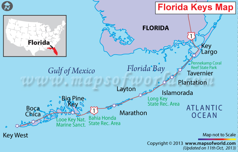 Florida Keys Map Map Of Florida Keys Florida Keys Map 