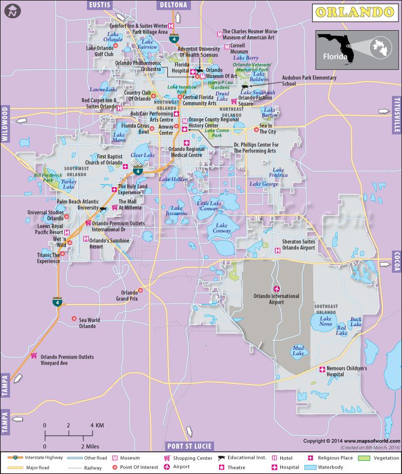 Orlando On Us Map Your Ultimate Guide This Season Orlando Map 