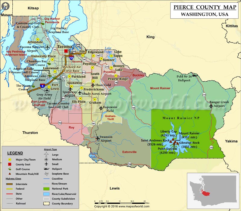 Pierce County Washington Parcel Map At Arlene Jordan Blog Pierce Wa County Map 