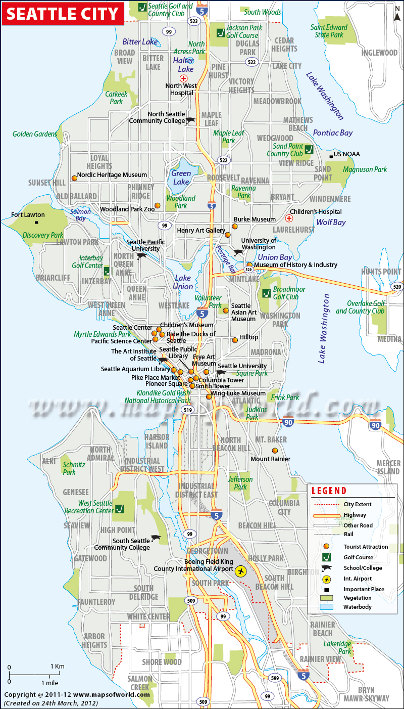 Seattle US Map Your Ultimate Guide This Week Seattle City 