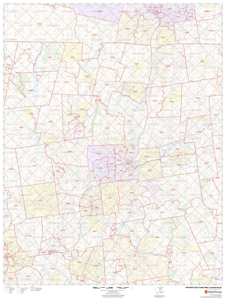 Connecticut Zip Code Map Map Of Connecticut Zip Codes CT Zip Codes Hartford Zip Code Map Connecticut 