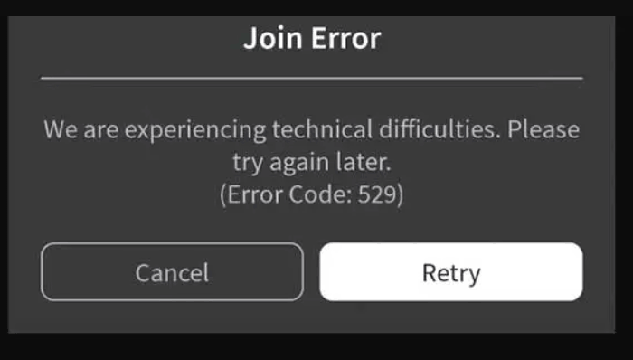 How To Fix Roblox Error Code 529 Try 5 Ways Here Now MiniTool Roblox Error Code 529 1 