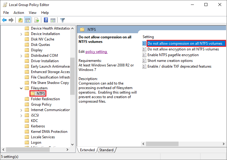 How to Fix Windows 10 Automatically Compressing Files Issue - MiniTool Partition Wizard (6) How to Fix Windows 10 Automatically Compressing Files Issue - MiniTool Partition Wizard (6)