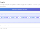 Algebraic Expression Simplifier Simplify Expressions Step By Step