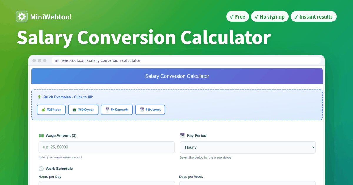 Salary to wage conversion chart what is ca's 2017 minimum wage?