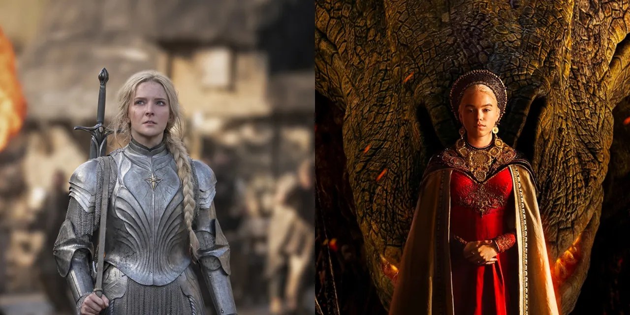 ‘the lord of the rings: the rings of power’ vs. ‘house of the dragon’ will be an epic streaming