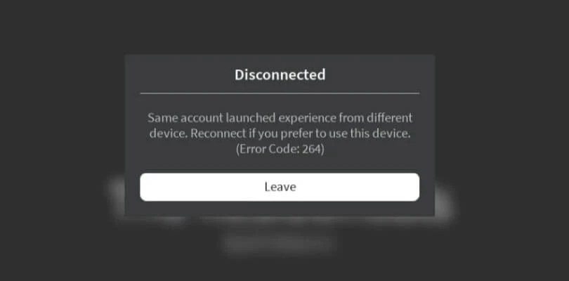 Error Code 264 Roblox How To Fix It GameMobi Com Code Erreur 264 Roblox.webp