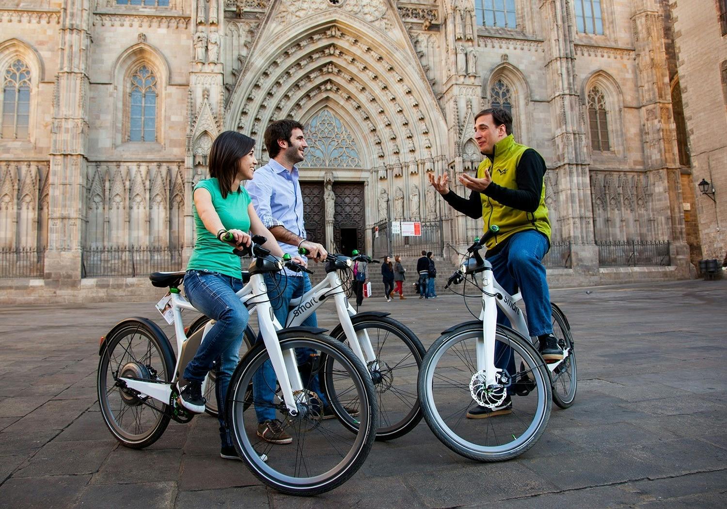 Exklusive hotelauswahl zahlung per rechnung! Barcelona Ebike Seilbahn Bootstour Sagrada Familia Musement