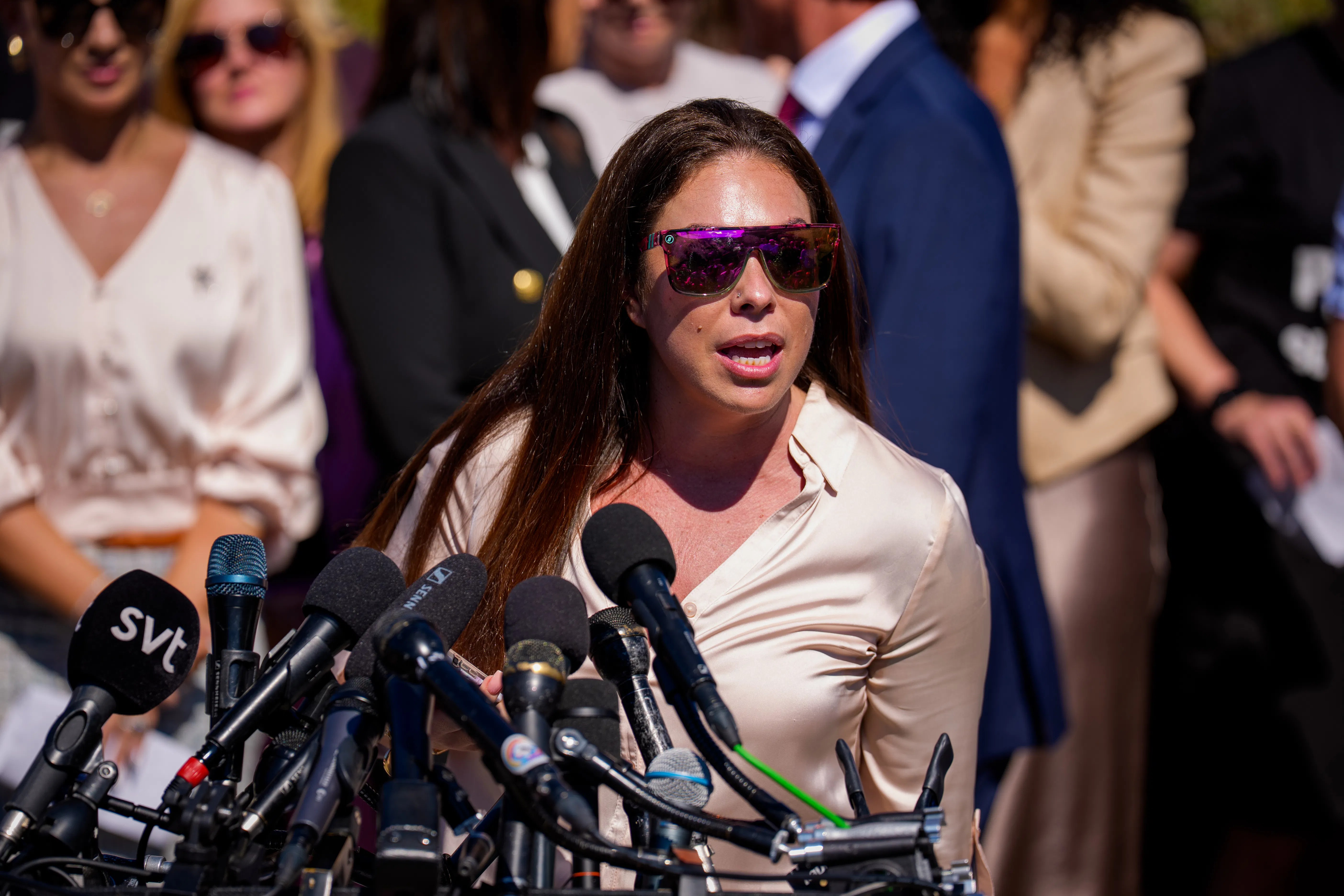 Epstein Survivor Nukes Trump in Emotional Speech as WH Quietly Panics