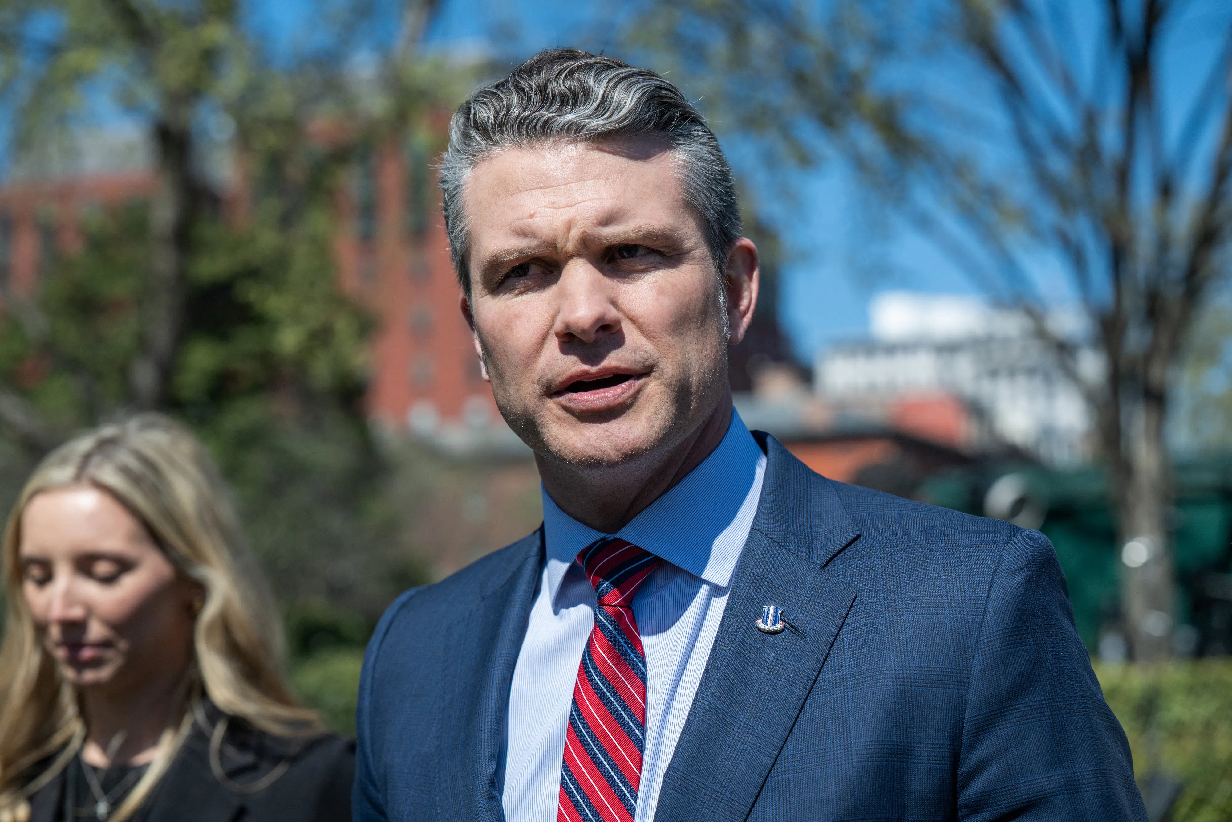 Pete Hegseth Runs Away When Asked About War Plans Group Chat