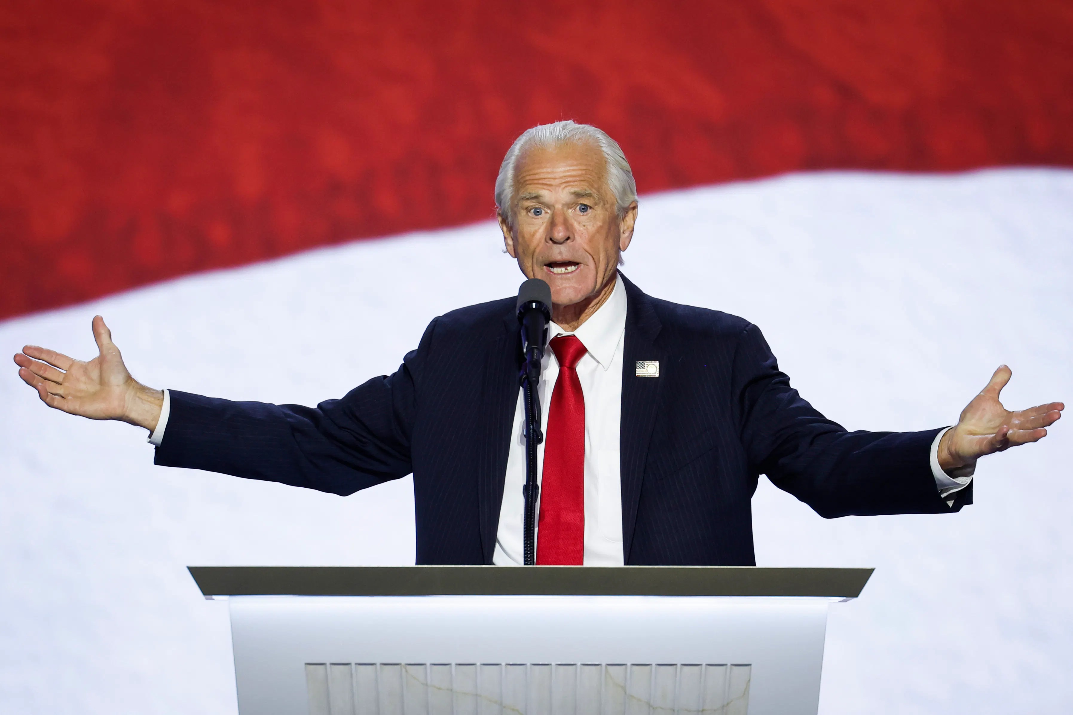 Peter Navarro Panics Over “Old White Men” Attacks on Kamala Backfiring