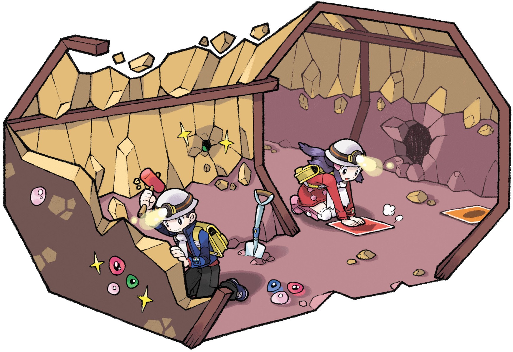 By rhys wood 26 february 2021 pokémon brilliant diamond and shining pearl will. Soapbox Pokemon Diamond And Pearl S Greatest Contribution To The Series Was The Underground Nintendo Life