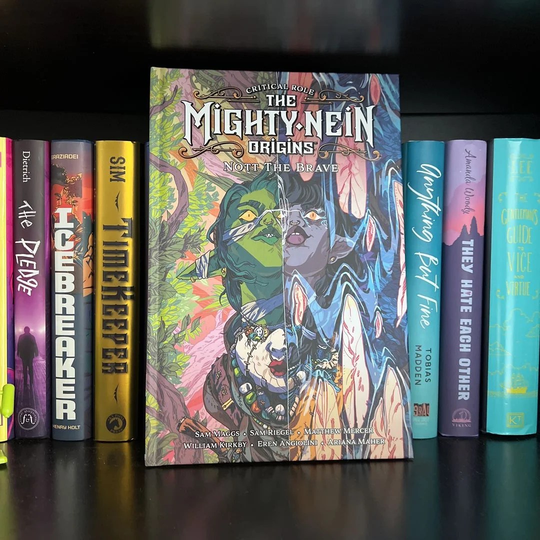 Critical Role The Mighty Nein Origins Nott The Brave Critical Role Sam Maggs Sam Riegel - High Quality High Resolution City Patterns | Free Download