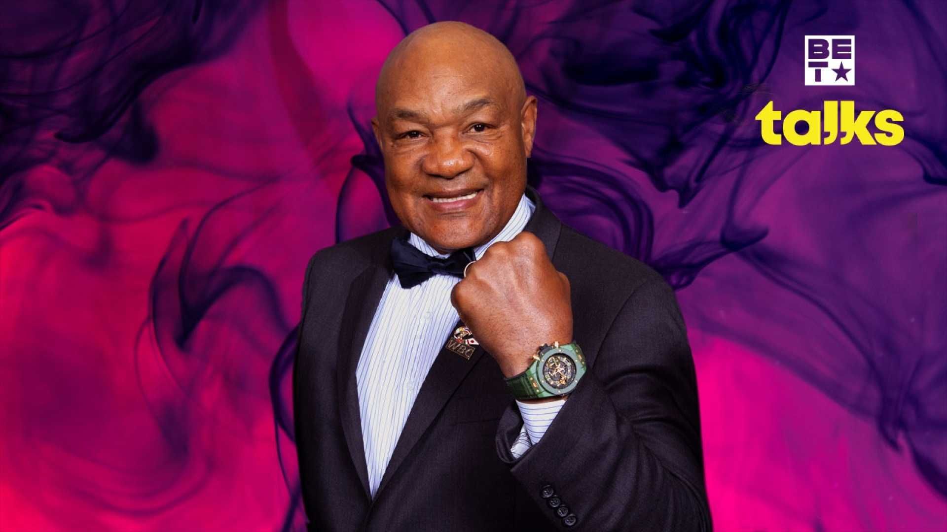 George Foreman Biopic - Incredible Mountain Pattern - Retina