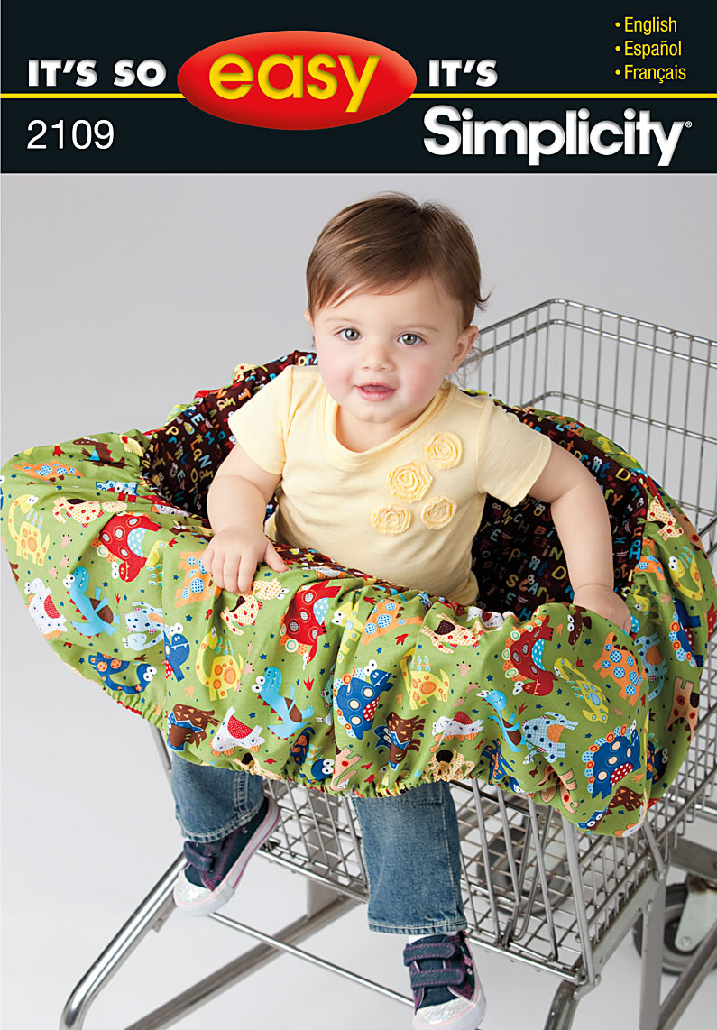 Simplicity 2109 Shopping Cart Seat Cover