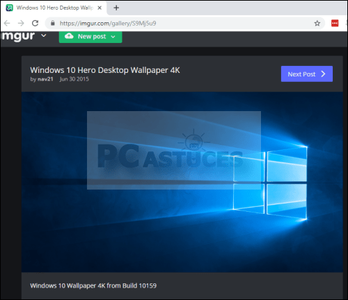 Retrouver L Ancien Fond D Ecran Par Defaut Windows 10