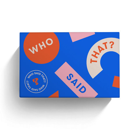 Who Said That A Game Of Quotes 430 Cards Rizzoli New York