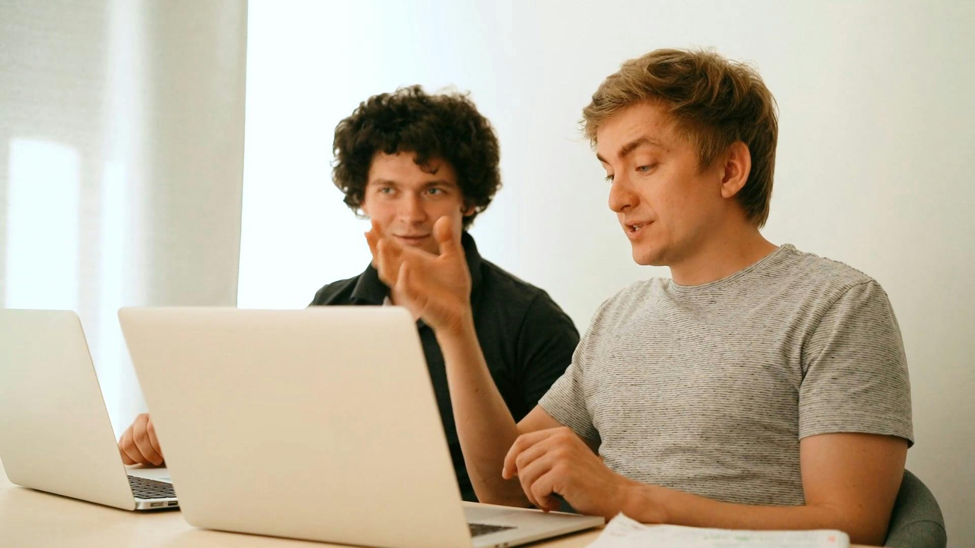 Computer Programmers Working Free Stock Video Footage Royalty Free 4k