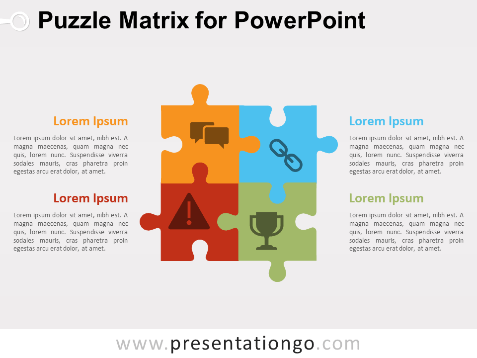 Free Puzzles Powerpoint Templates Presentationgo Com