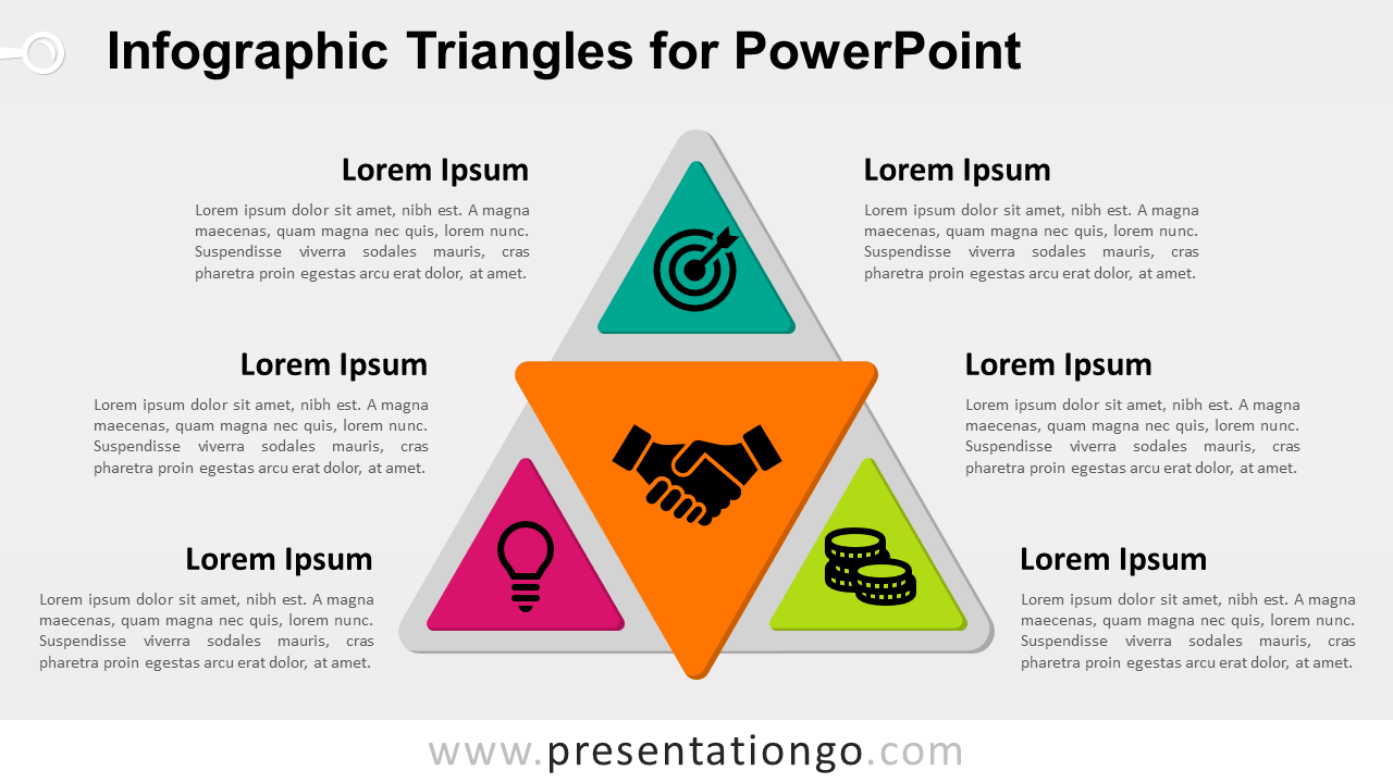Infographic Triangles For Powerpoint Presentationgo Com