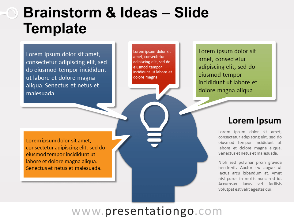 Brainstorm And Ideas For Powerpoint And Google Slides