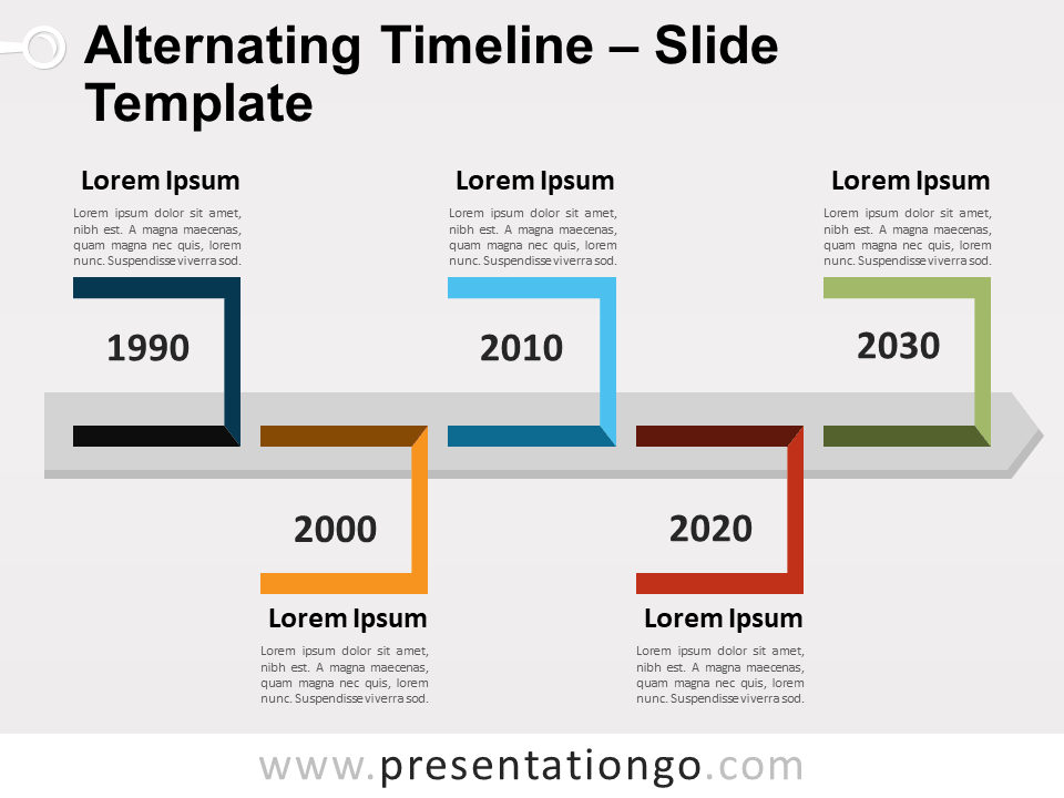 Free Timeline Templates For Powerpoint And Google Slides Presentationgo Com