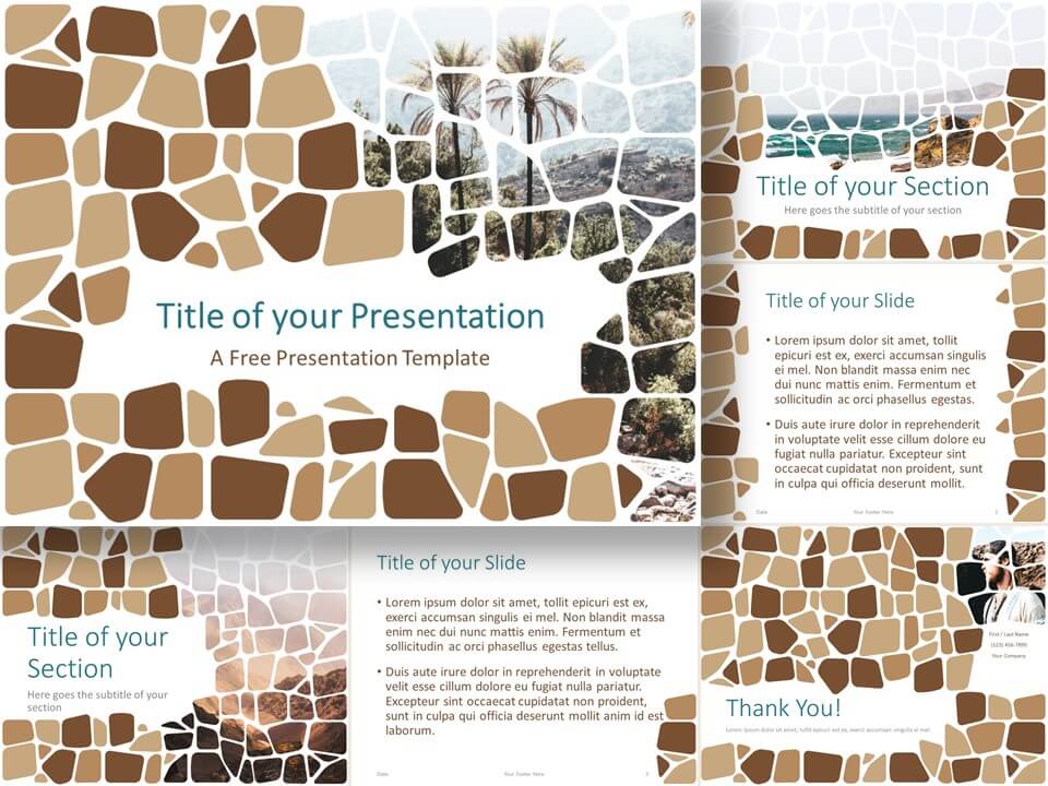 Free Brown Powerpoint Templates Presentationgo Com