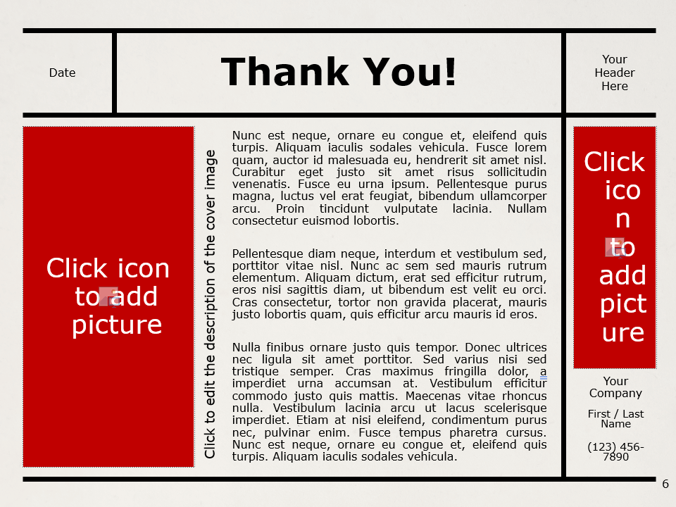 Newspaper Template For Powerpoint And Google Slides